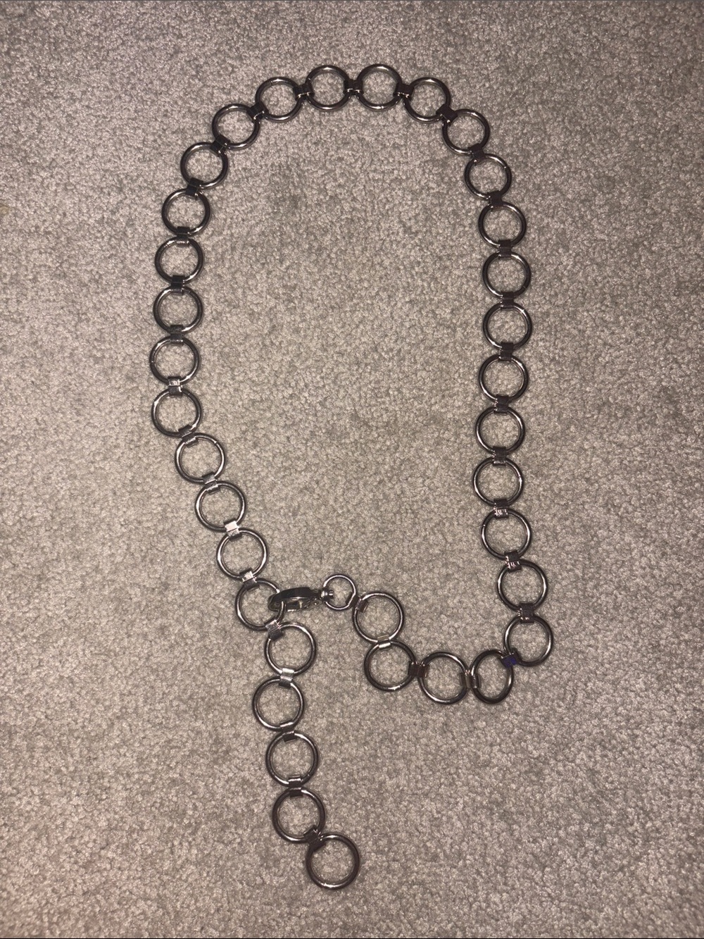 Silver Chainlink Belt